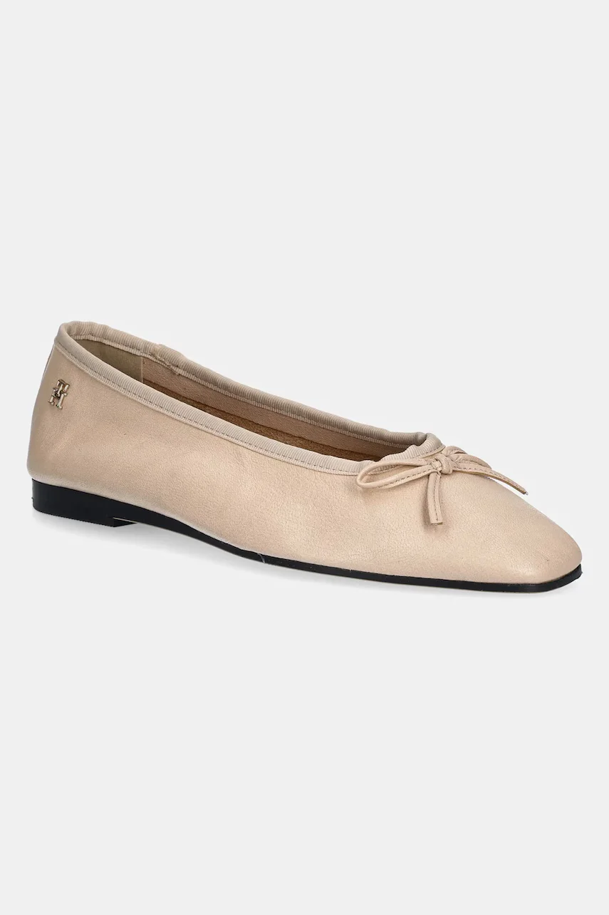 Tommy Hilfiger Кожени балеринки BALLERINA SOFT LEATHER