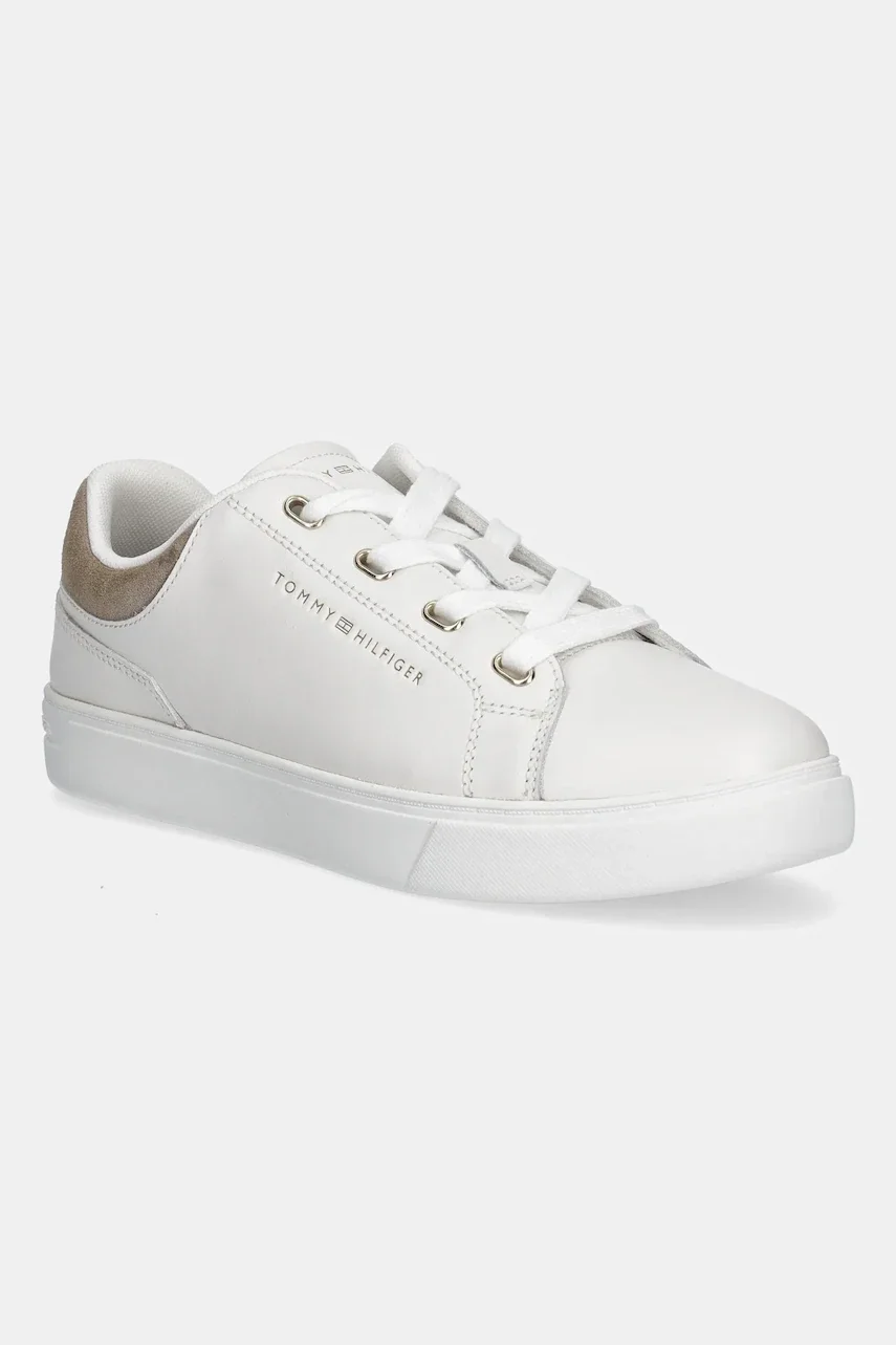 Tommy Hilfiger Кожени маратонки CASUAL CUPSOLE SNEAKER