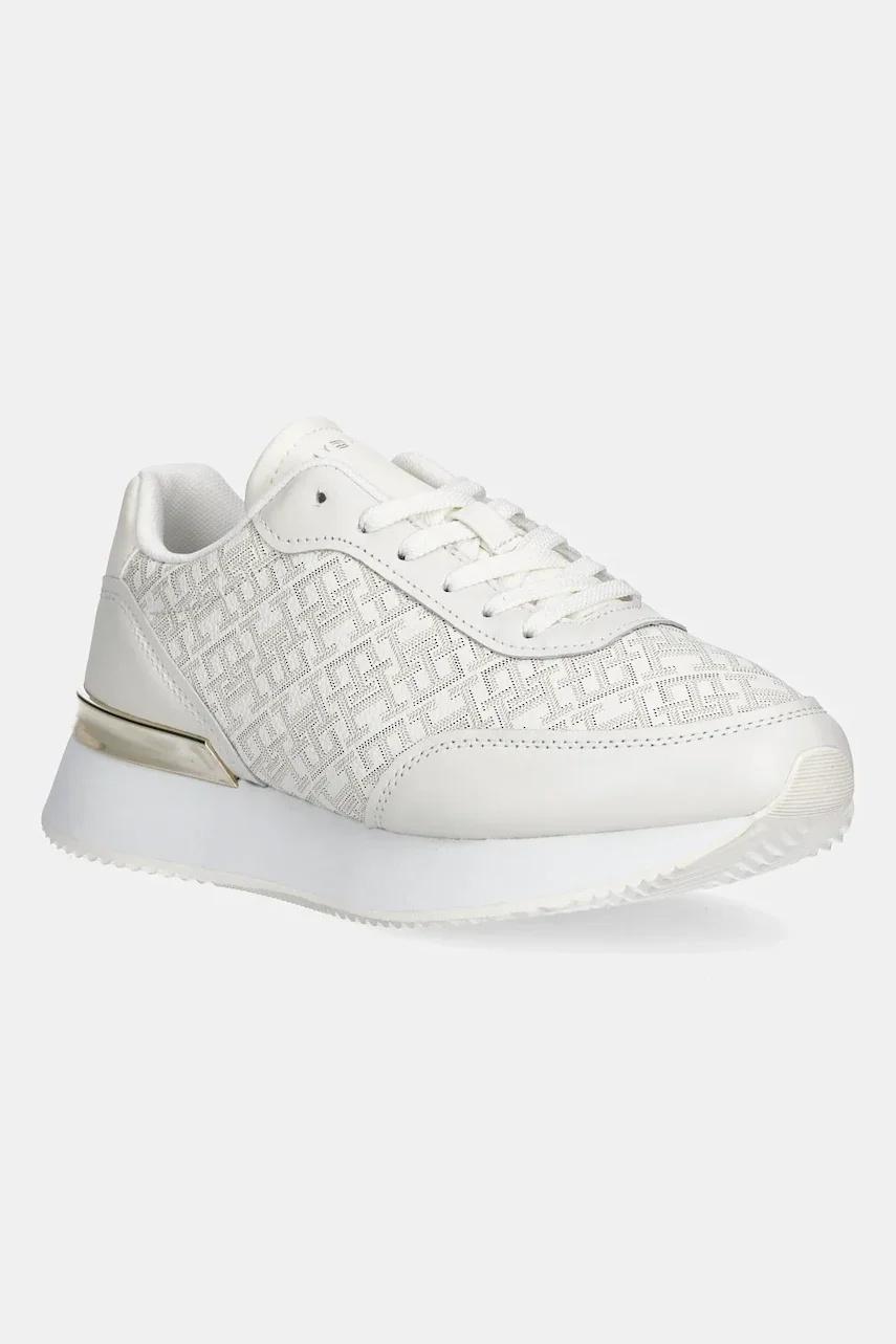 Tommy Hilfiger Кожени маратонки CHIC MONOGRAM RUNNER