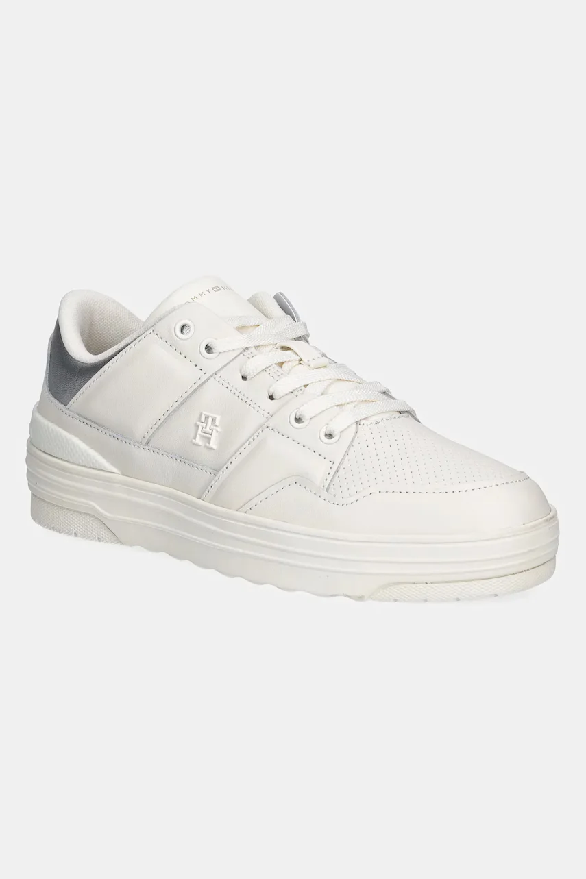 Tommy Hilfiger Кожени маратонки FEMININE BASKET SNEAKER