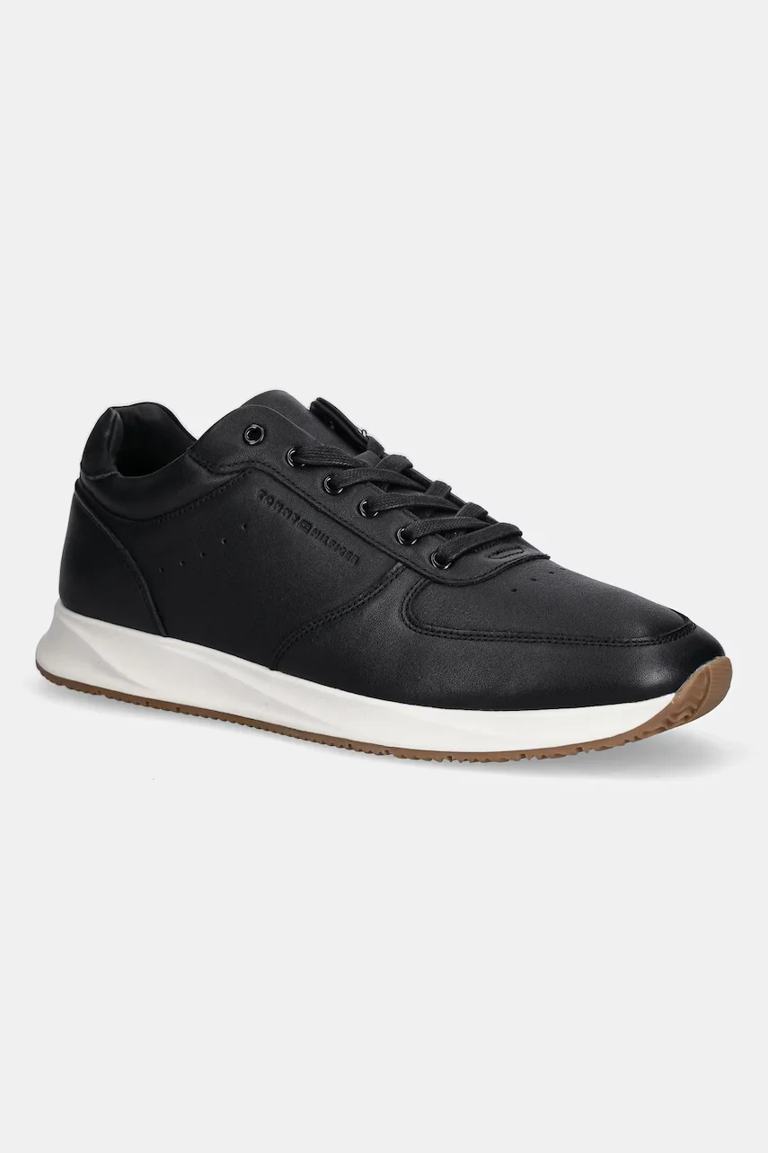 Tommy Hilfiger Кожени маратонки PREMIUM LEATHER HYBRID