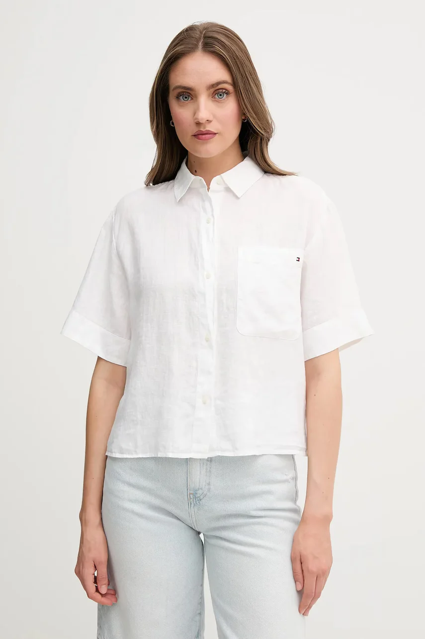 Tommy Hilfiger Ленена риза