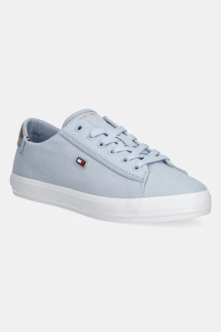 Tommy Hilfiger Ниски кецове VULC CANVAS LACE UP SNEAKER
