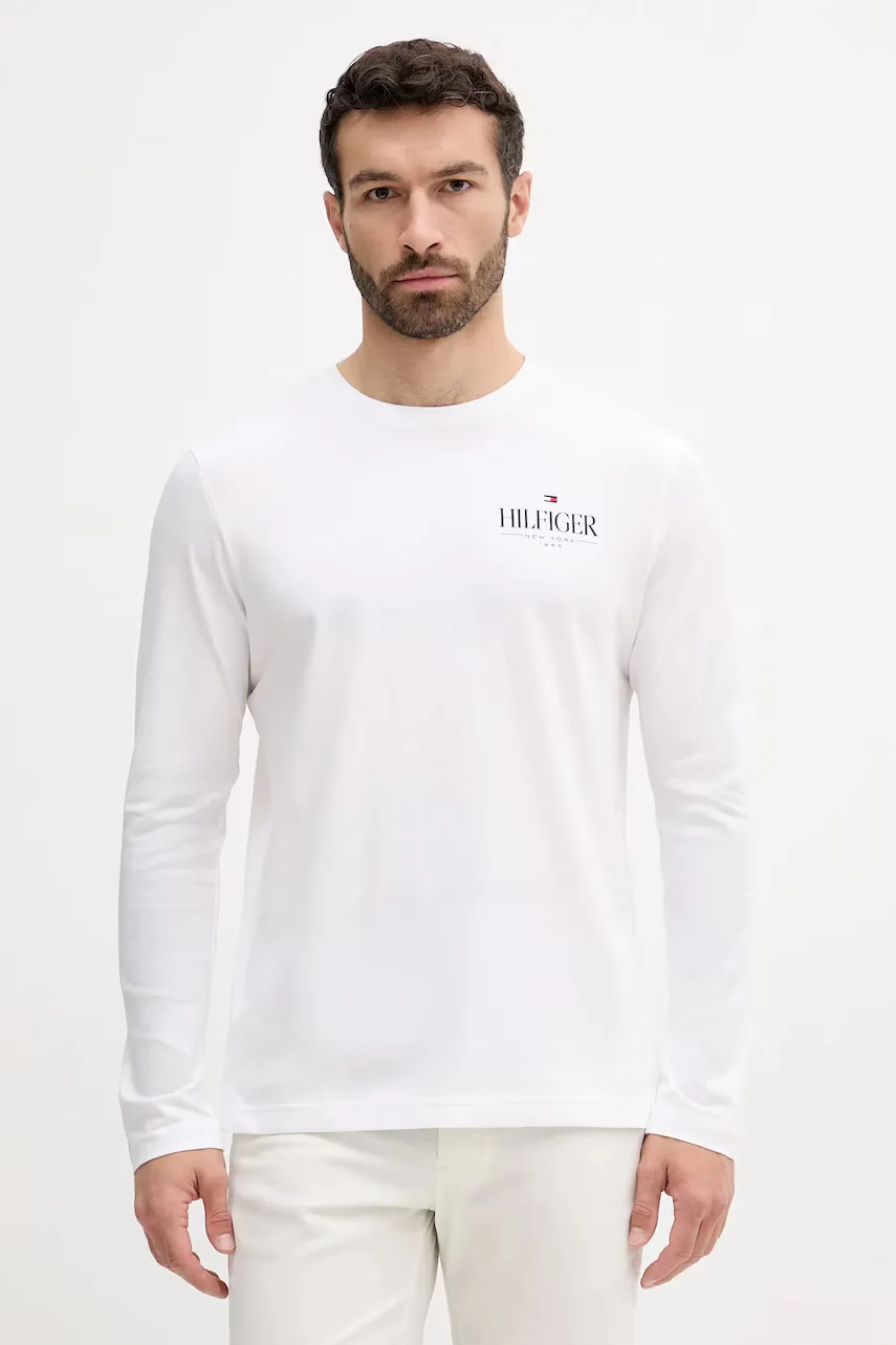 Tommy Hilfiger Памучна блуза с дълги ръкави
