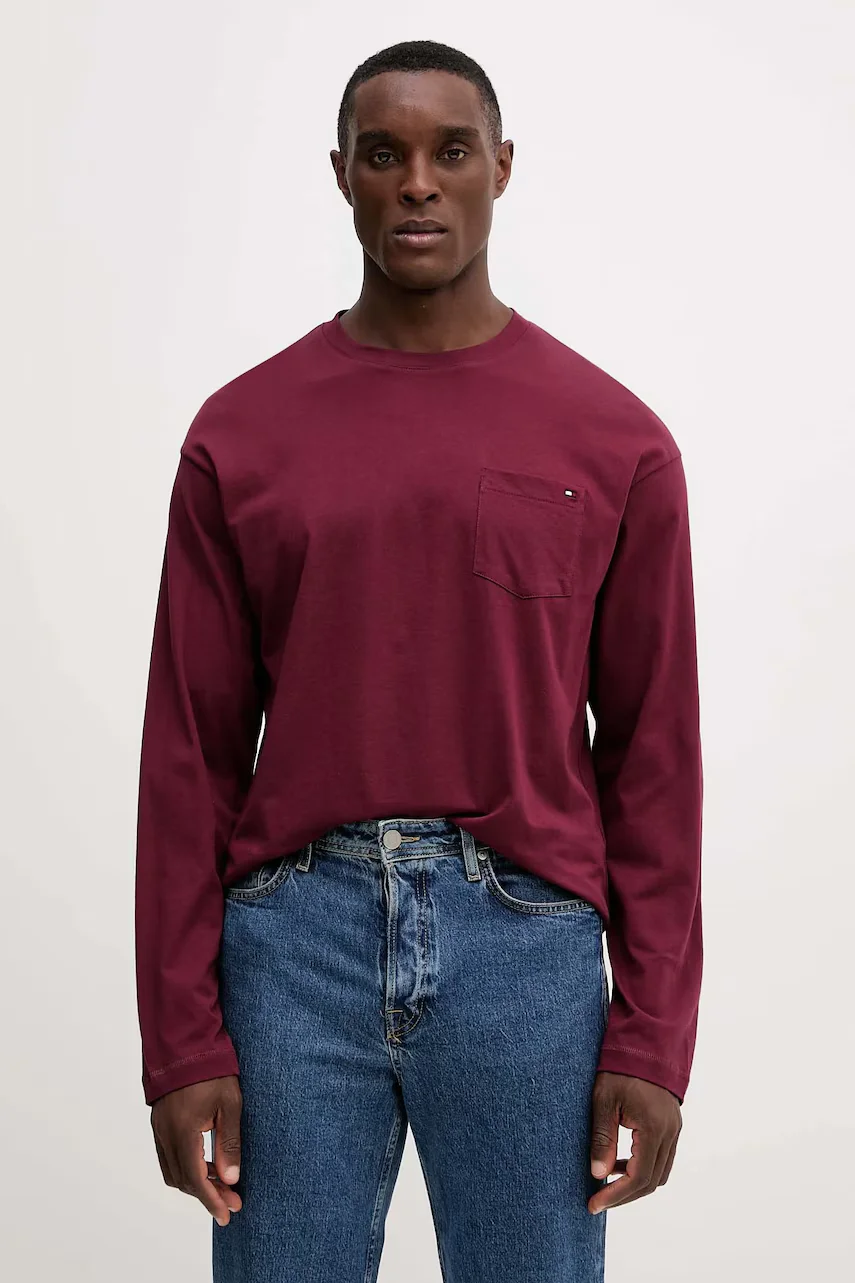 Tommy Hilfiger Памучна блуза с дълги ръкави
