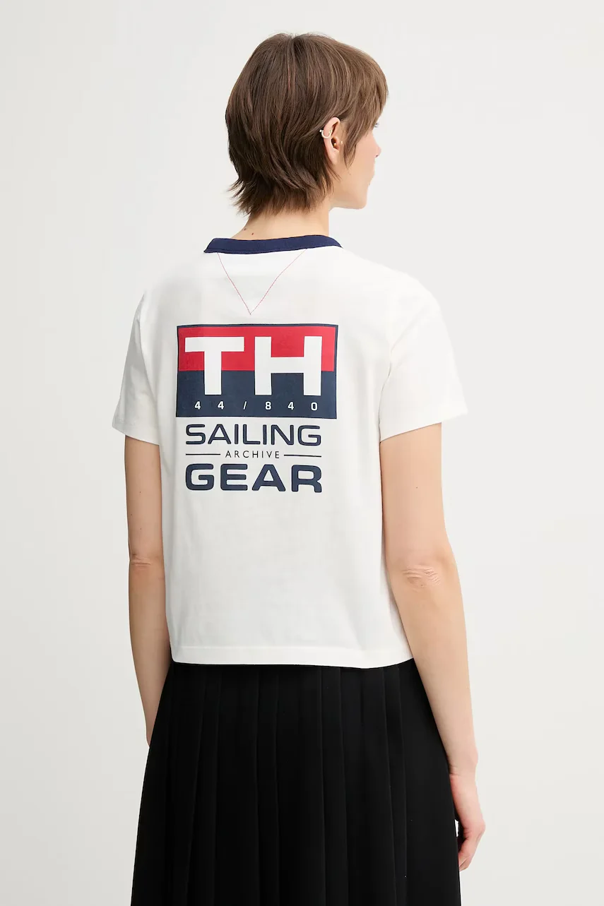 Tommy Hilfiger Памучна тениска SAILING