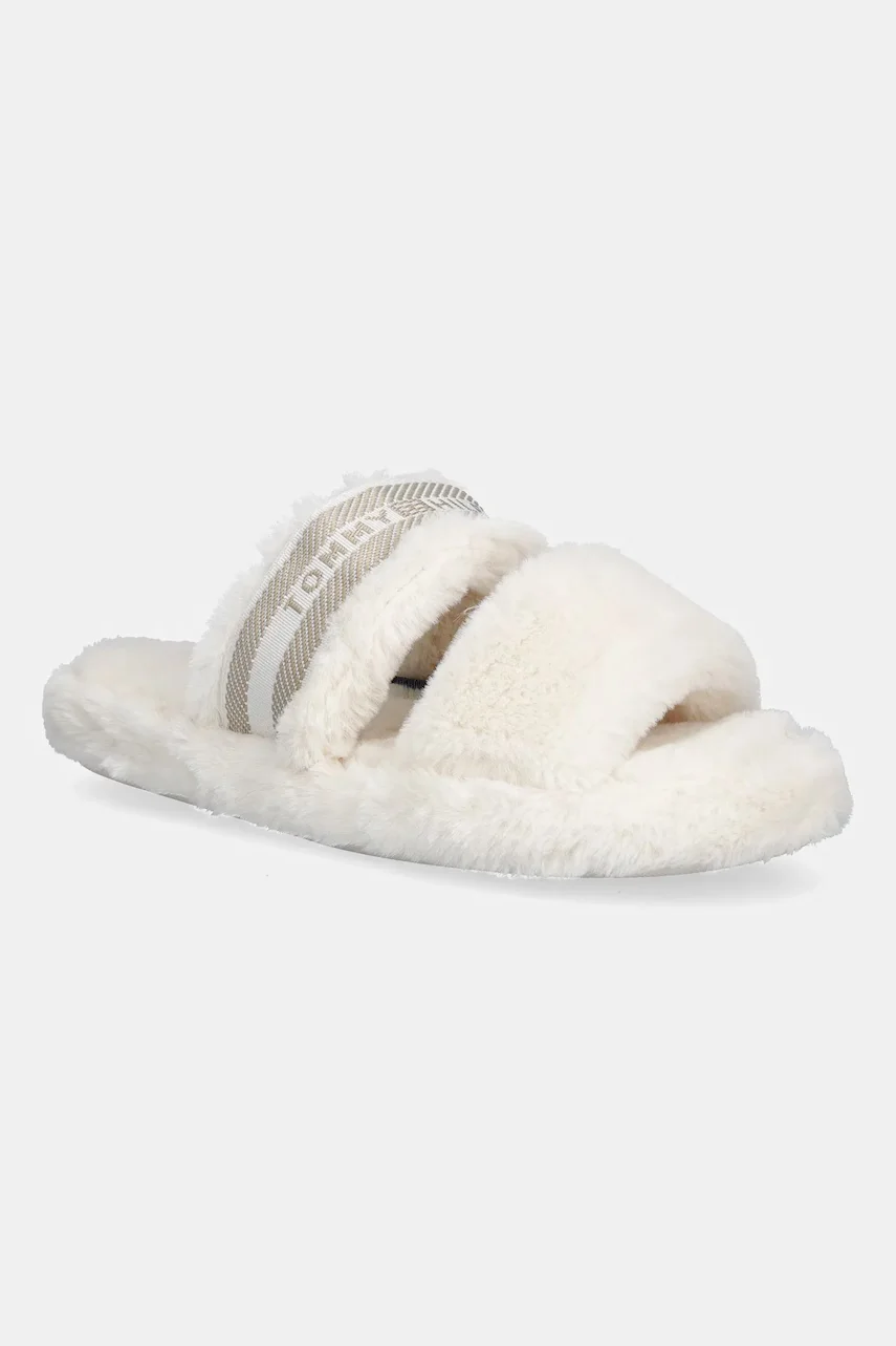 Tommy Hilfiger Пантофи HILFIGER FUR SLIPPER