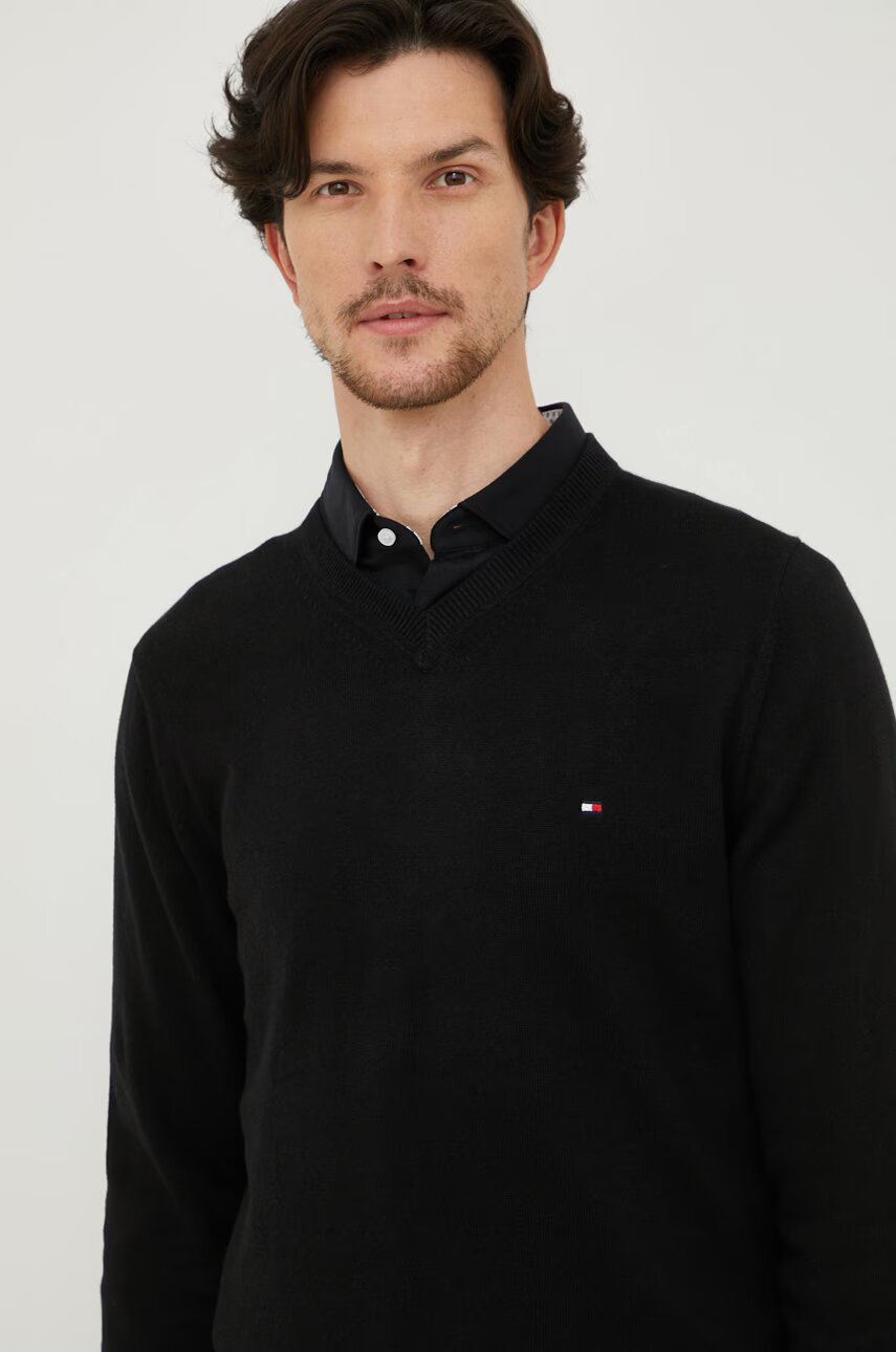 Tommy Hilfiger Пуловер с кашмир
