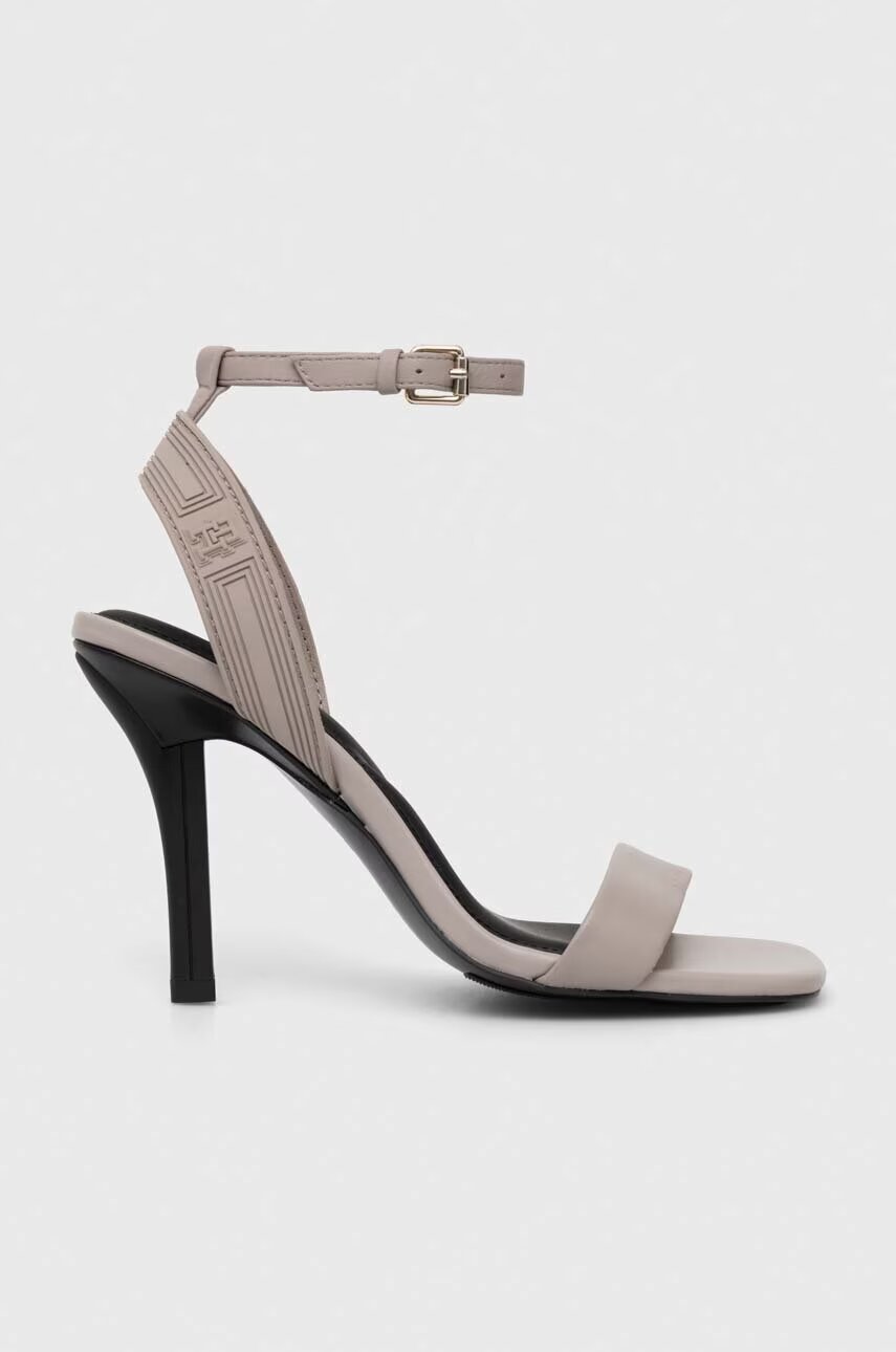 Tommy Hilfiger Сандали SPORTY LEATHER HIGH HEEL SANDAL