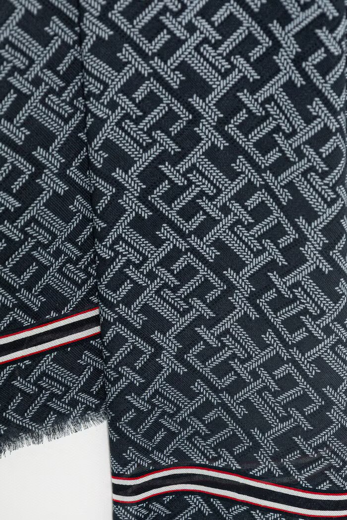 Tommy Hilfiger шал дамски тъмносин AW0AW18605