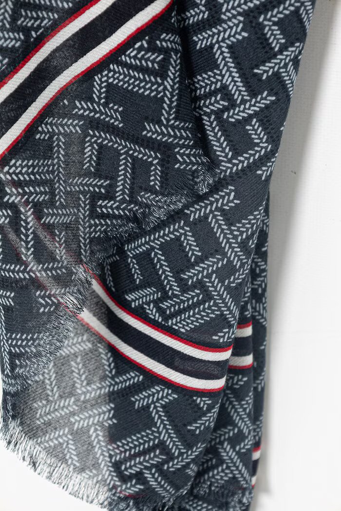 Tommy Hilfiger шал дамски тъмносин AW0AW18605