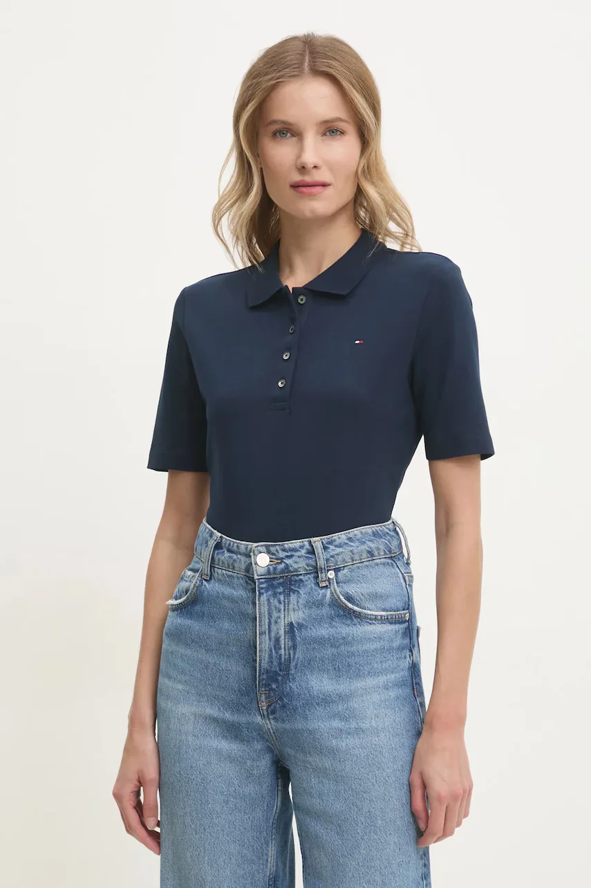 Tommy Hilfiger Тениска с яка