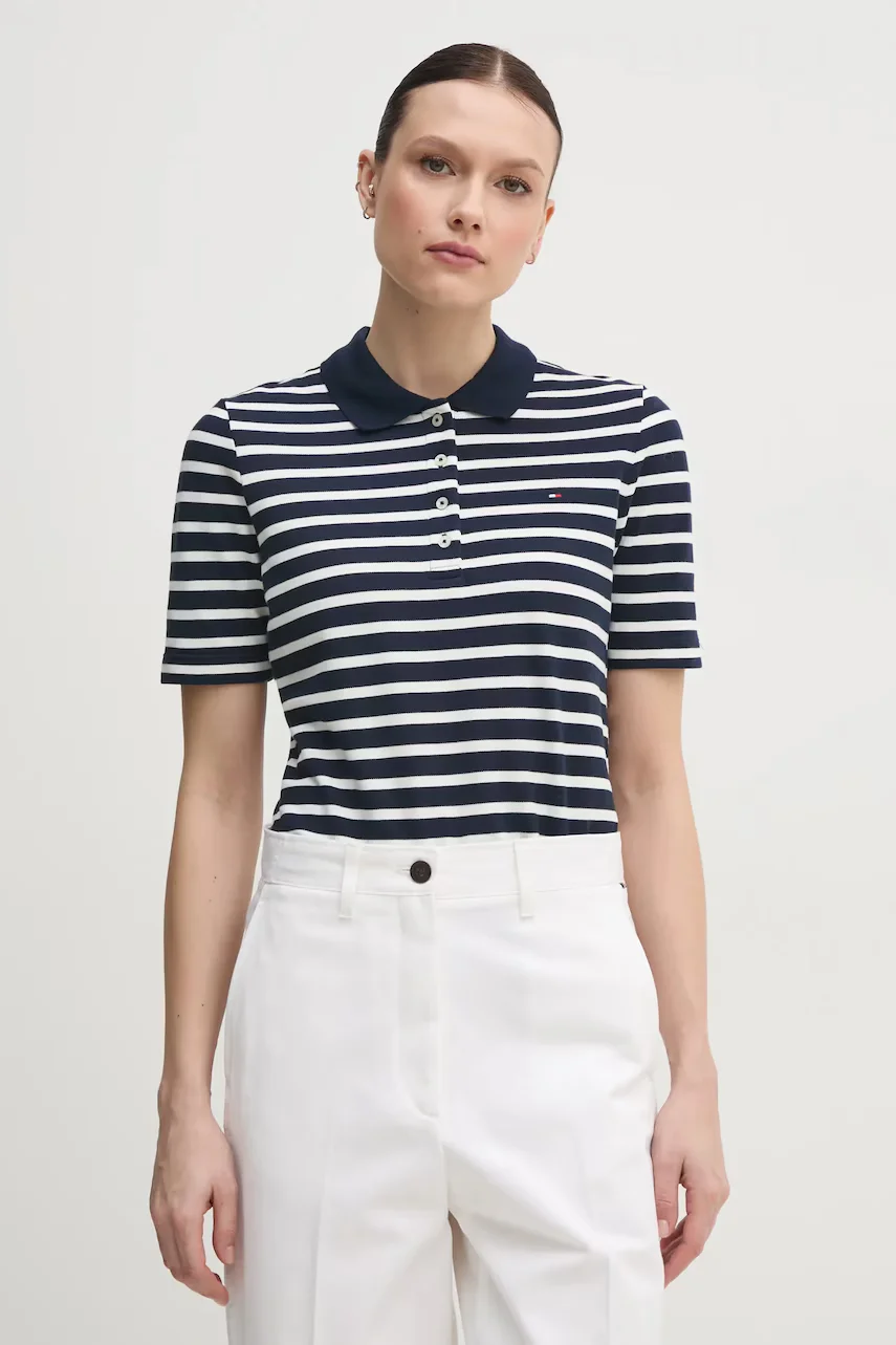 Tommy Hilfiger Тениска с яка