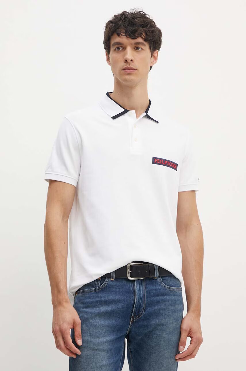 Tommy Hilfiger Тениска с яка