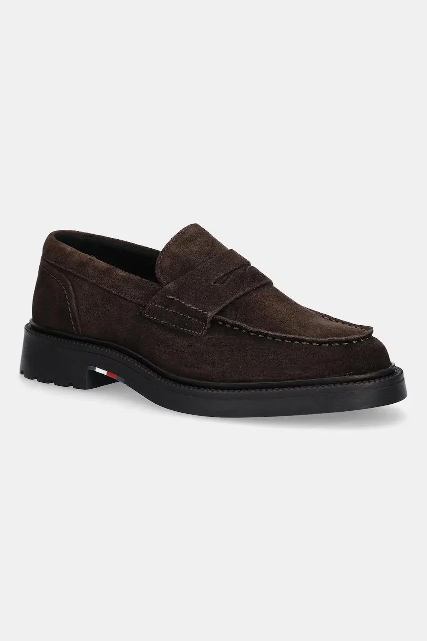 Tommy Hilfiger Велурени мокасини HILFIGER COMFORT LWT SDE LOAFER