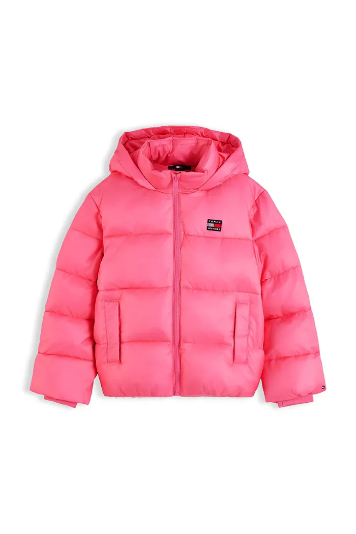 Tommy Hilfiger яке за деца розово KG0KG09586