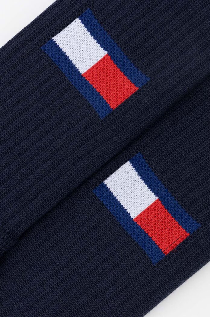 Tommy Jeans чорапи с памук 2 броя тъмносини 701228222
