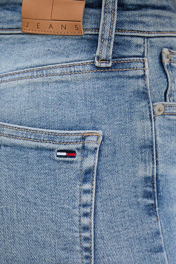 Tommy Jeans дънки flare дамски сини DW0DW22683