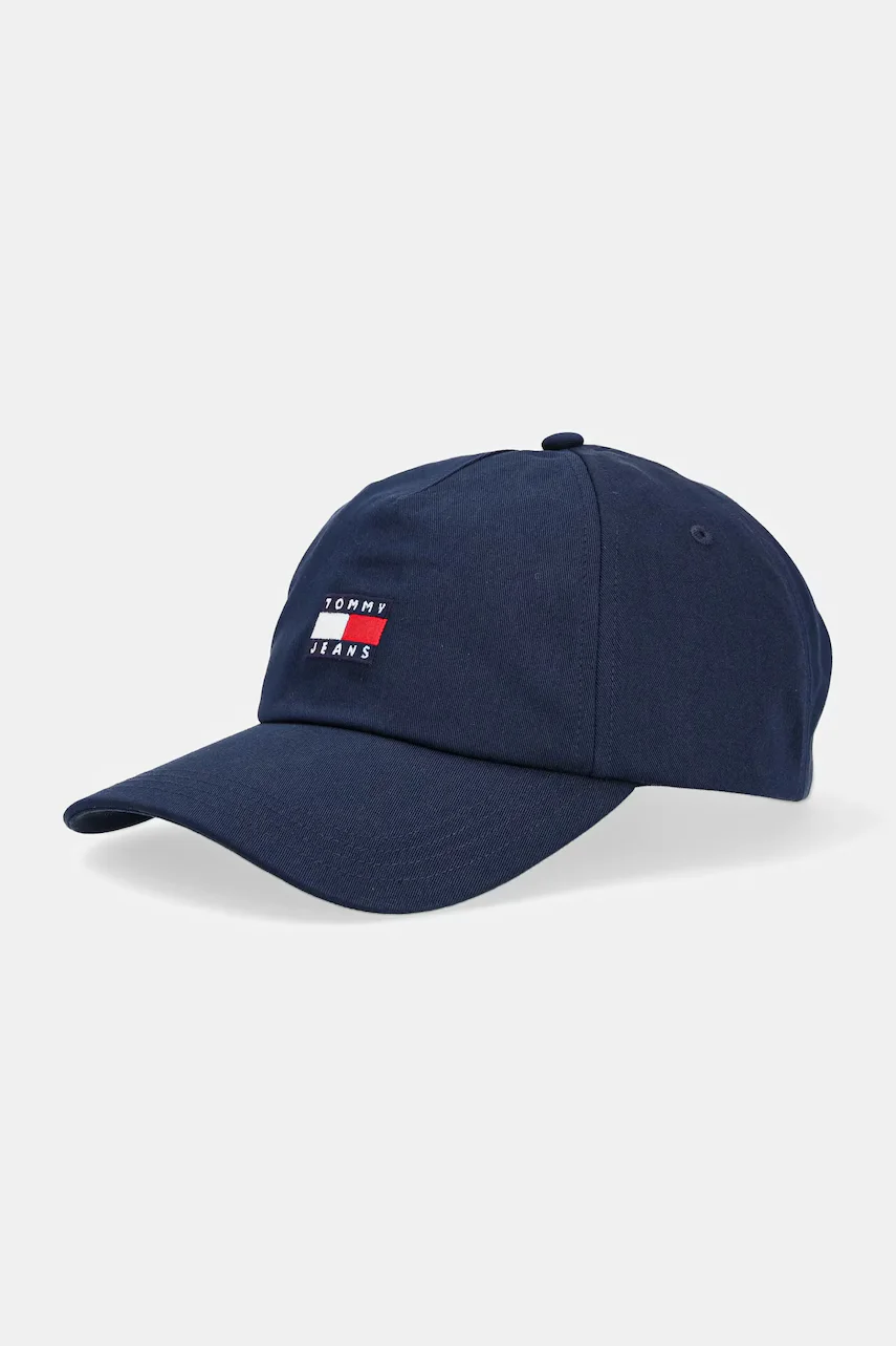 Tommy Jeans Памучна шапка с козирка