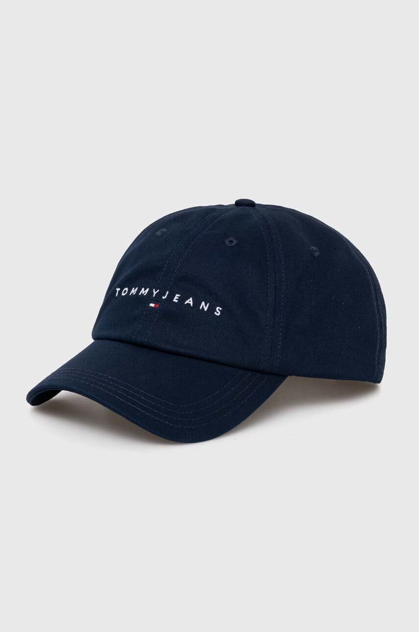 Tommy Jeans Памучна шапка с козирка