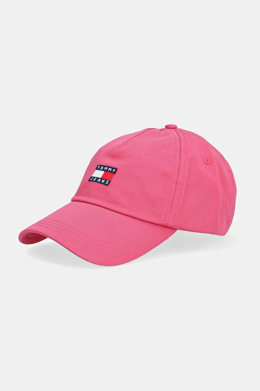 Tommy Jeans Памучна шапка с козирка