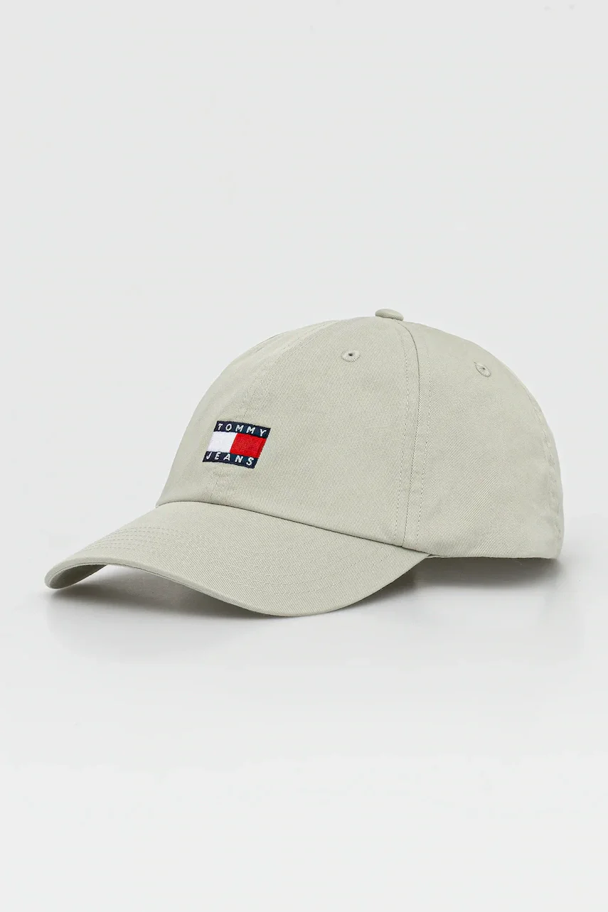 Tommy Jeans Памучна шапка с козирка