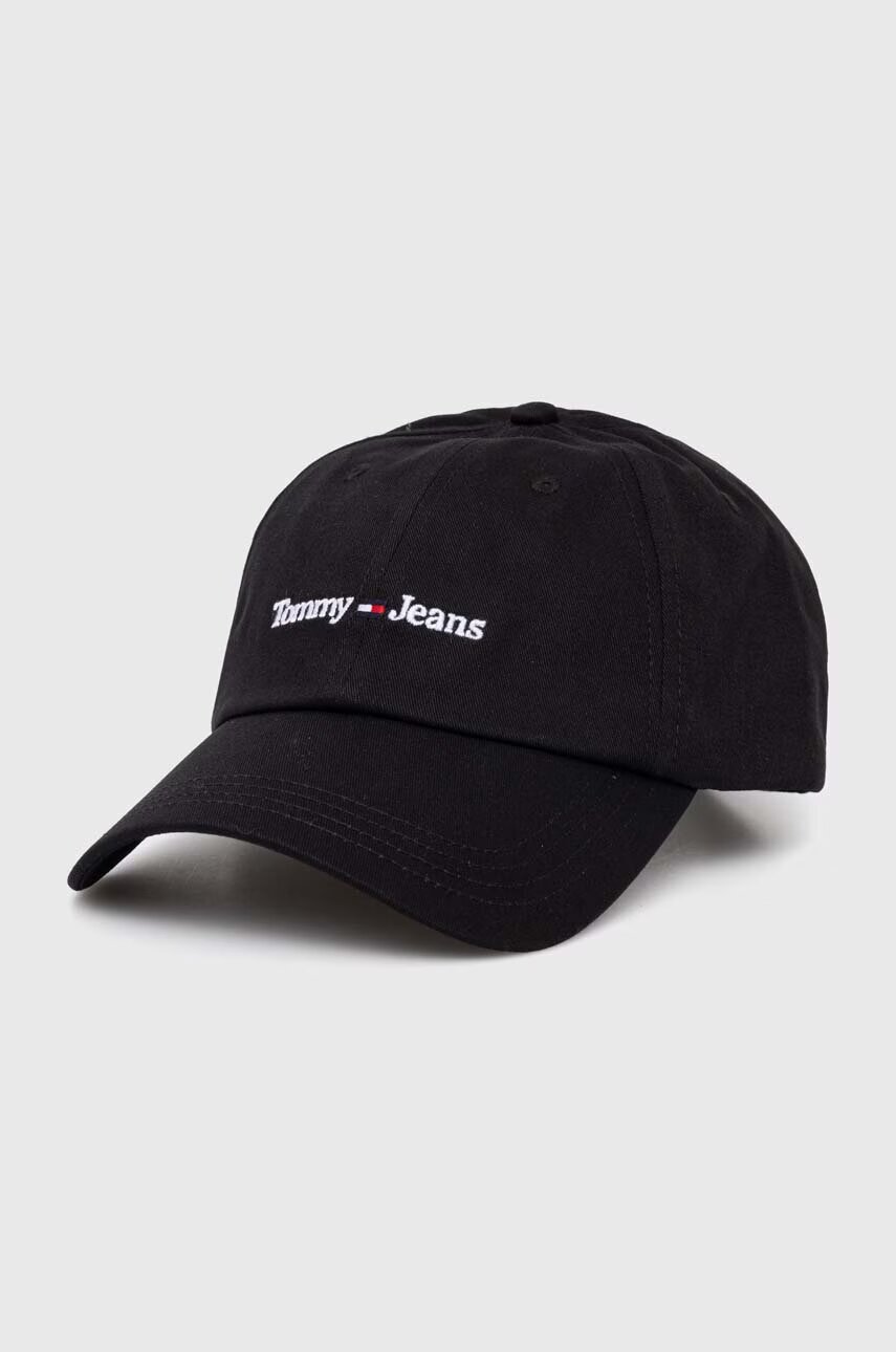 Tommy Jeans Памучна шапка с козирка