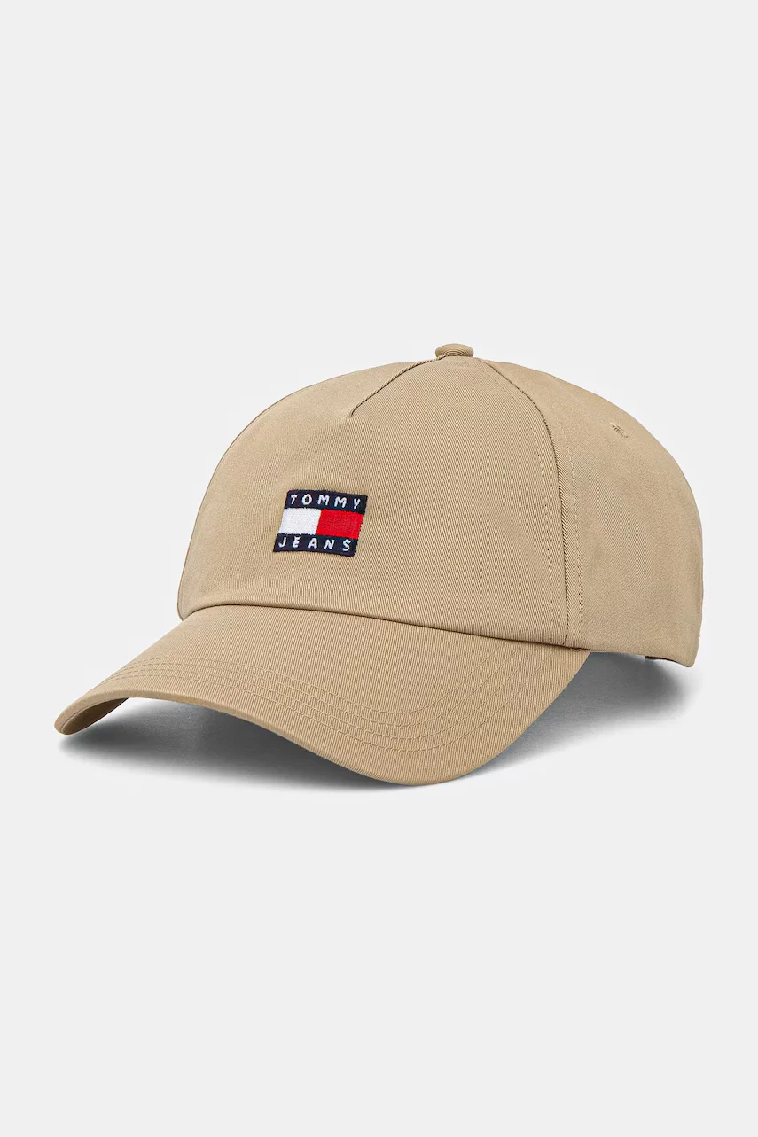 Tommy Jeans Памучна шапка с козирка
