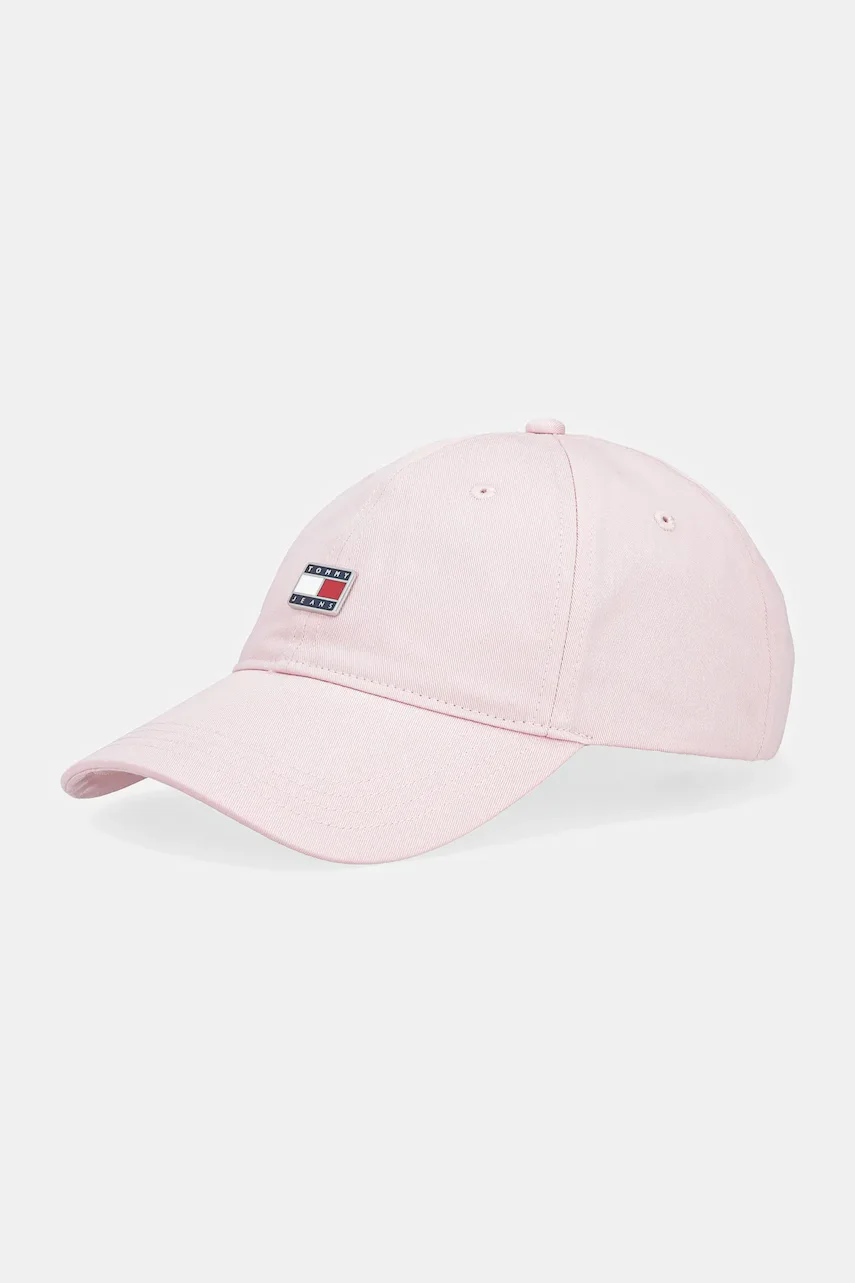 Tommy Jeans Памучна шапка с козирка