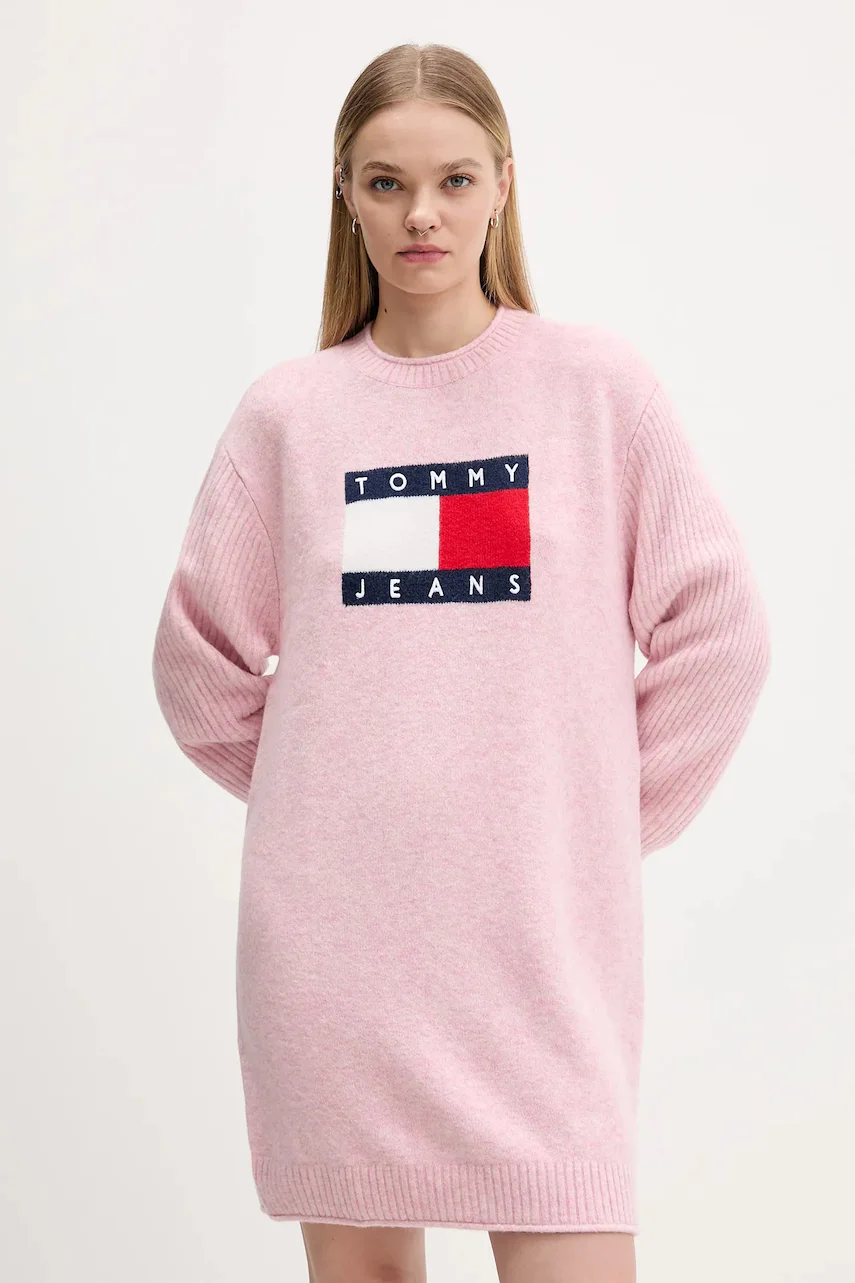 Tommy Jeans Рокля с вълна