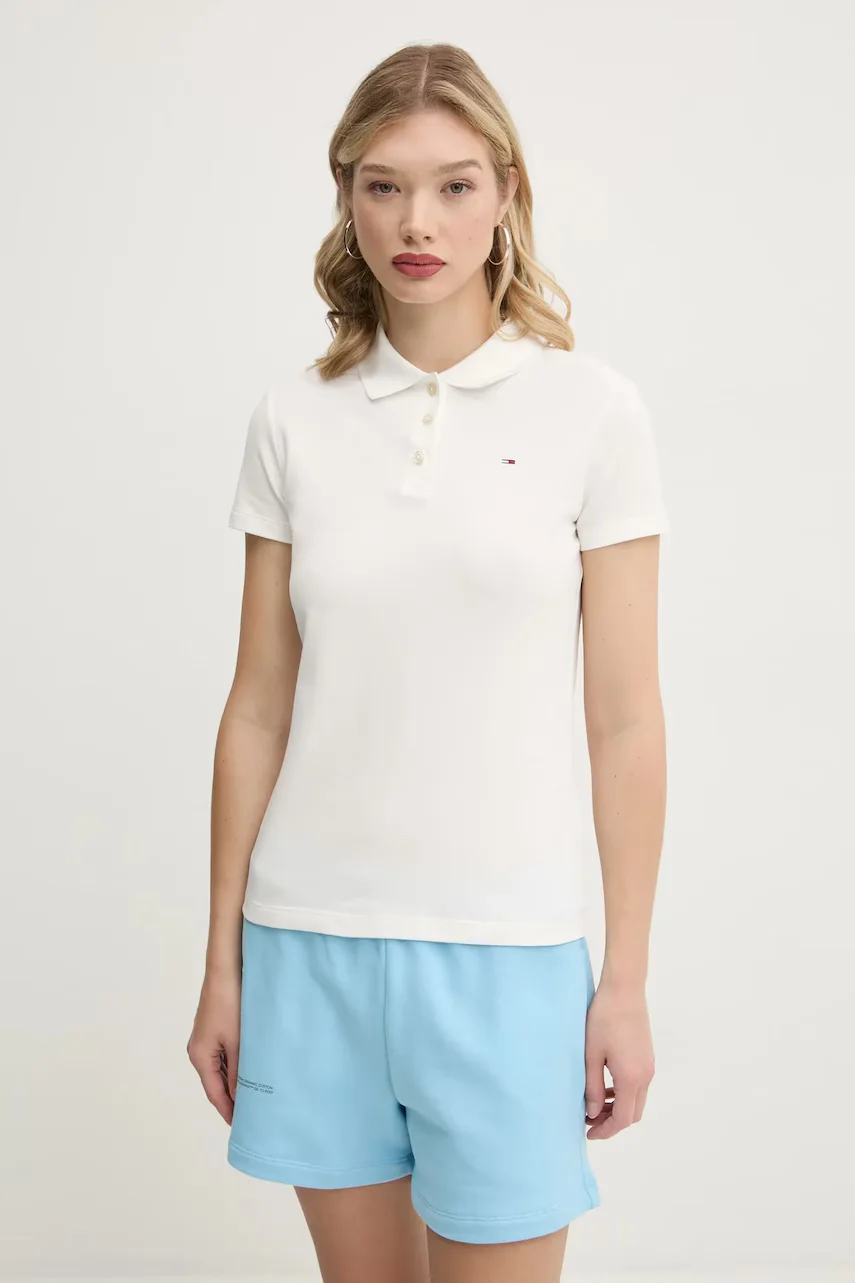 Tommy Jeans Тениска с яка