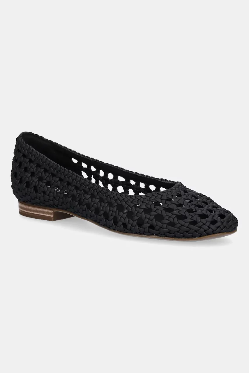 Toms Балеринки BLACK WOVEN BASKET