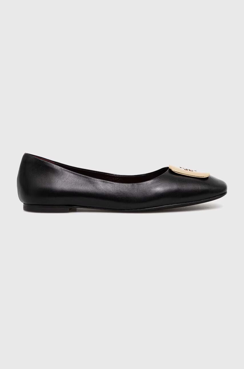 Tory Burch Кожени балеринки Georgia Ballet