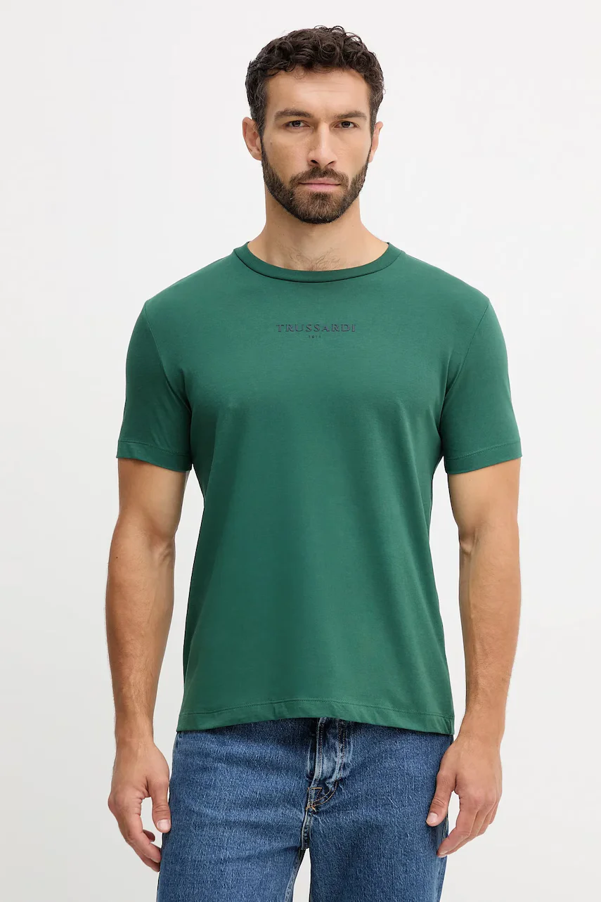 Trussardi Памучна тениска