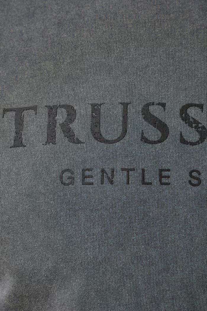 Trussardi тениска мъжка от памук сива G0758000232N