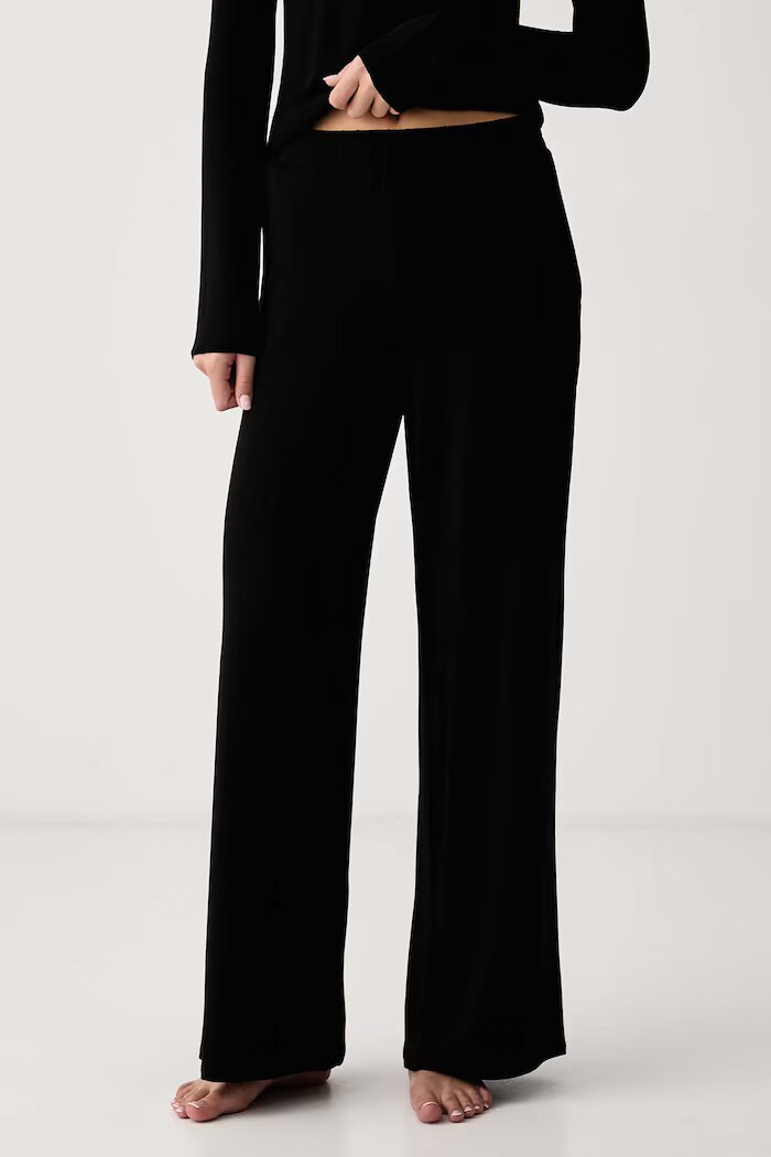 Twinset пижама дамска с лиосел черна 262LI2SAA