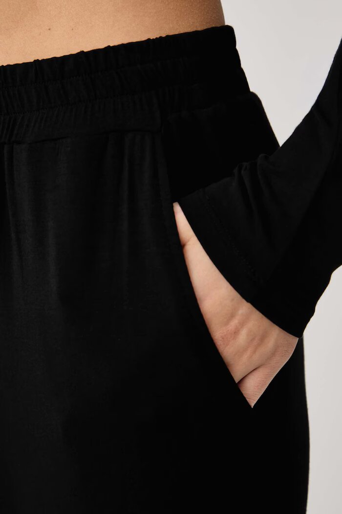 Twinset пижама дамска с лиосел черна 262LI2SAA
