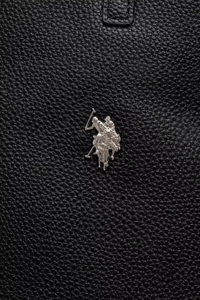 U.S. Polo Assn. чанта с две лица дамска от имитация на кожа Malibu черна BEUM08706WVP