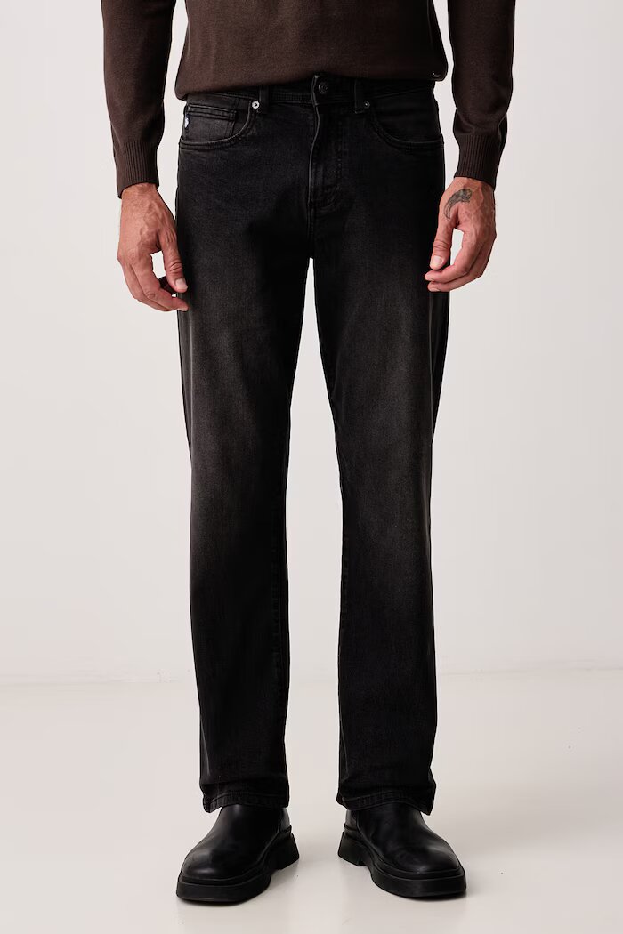 U.S. Polo Assn. дънки relaxed fit мъжки RELAXED FIT черни MUP4715