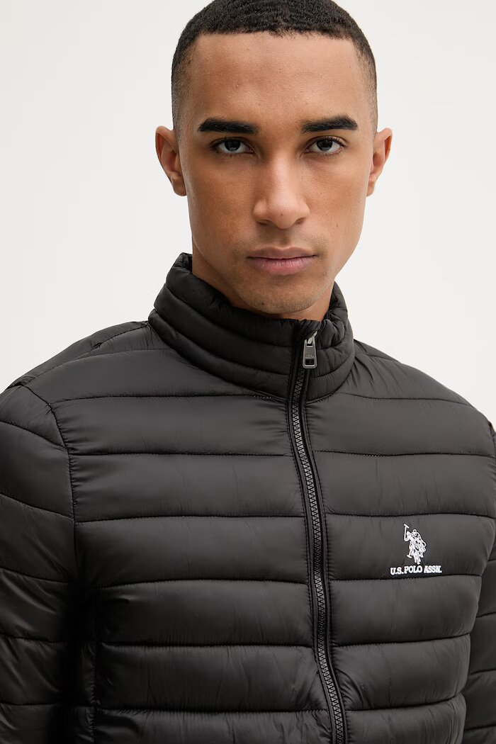U.S. Polo Assn. яке мъжко LIGHTWEIGHT BOUND QUILTED черно MUP3905
