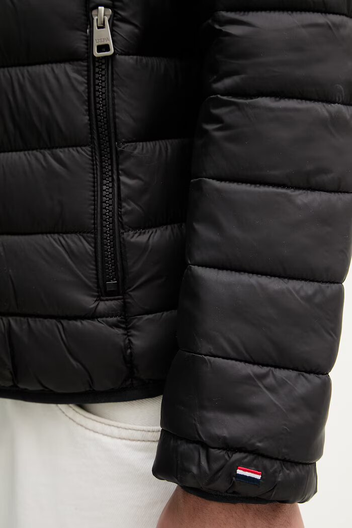 U.S. Polo Assn. яке мъжко LIGHTWEIGHT BOUND QUILTED черно MUP3905