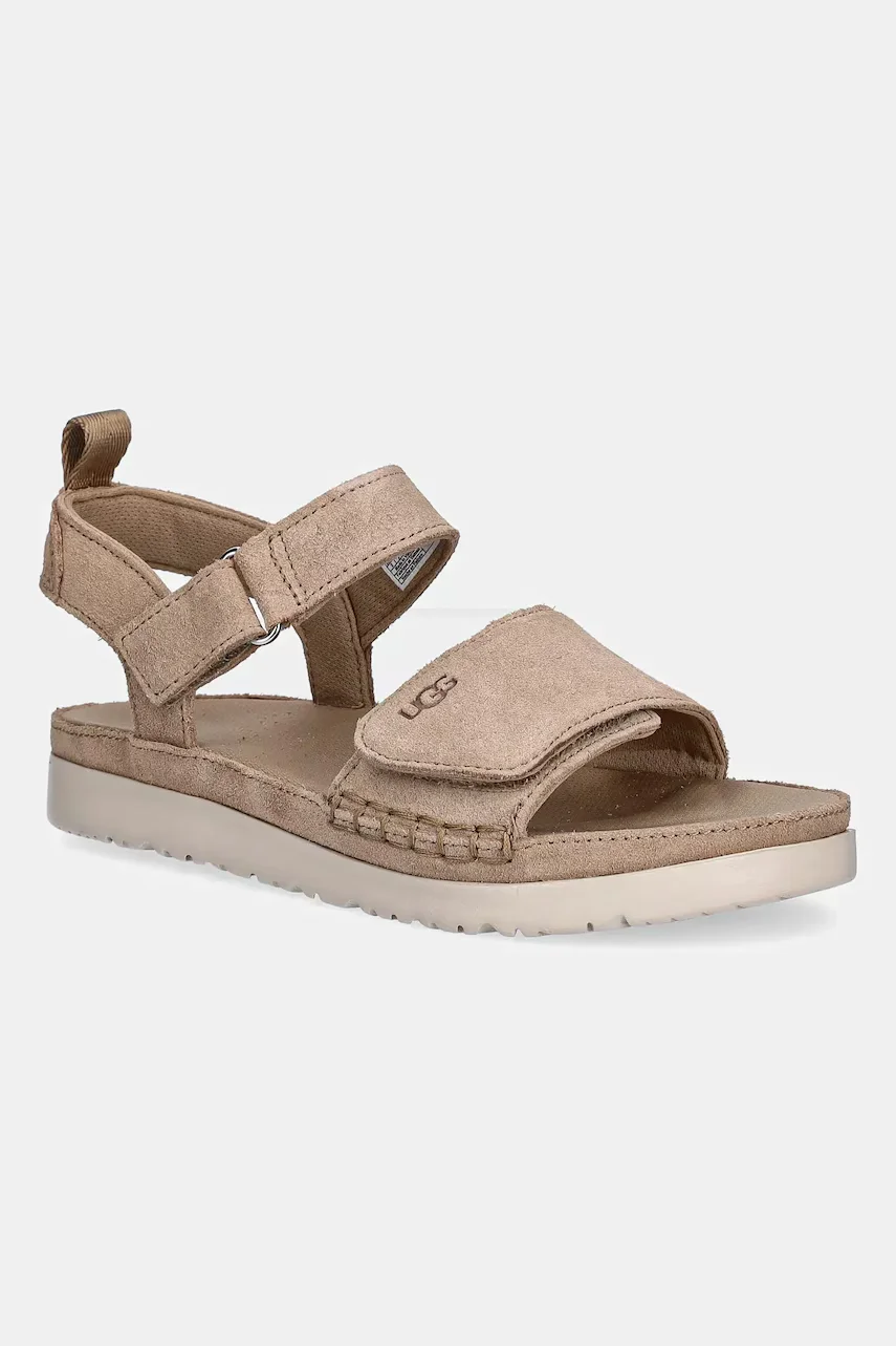 Ugg Детски сандали от велур GOLDENSTAR