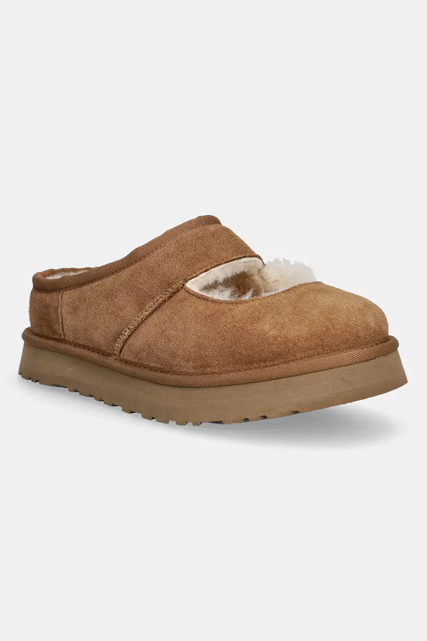 Ugg Детски велурени чехли BEA MARY JANE