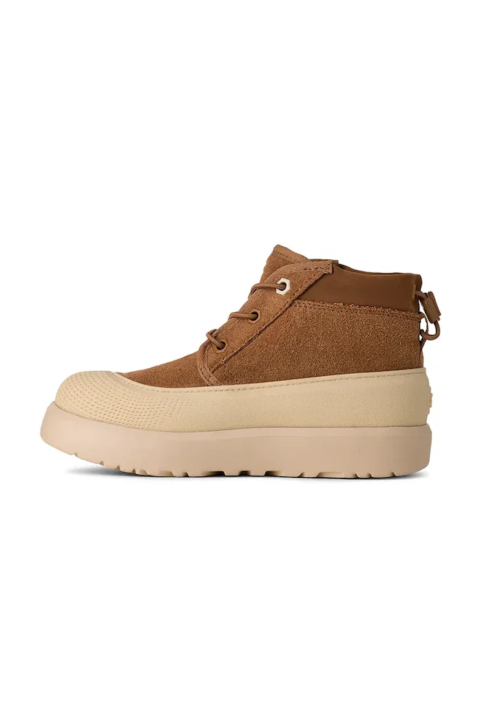 Ugg Детски зимни обувки NEUMEL WEATHER HYBRID в кафяво 1171299K
