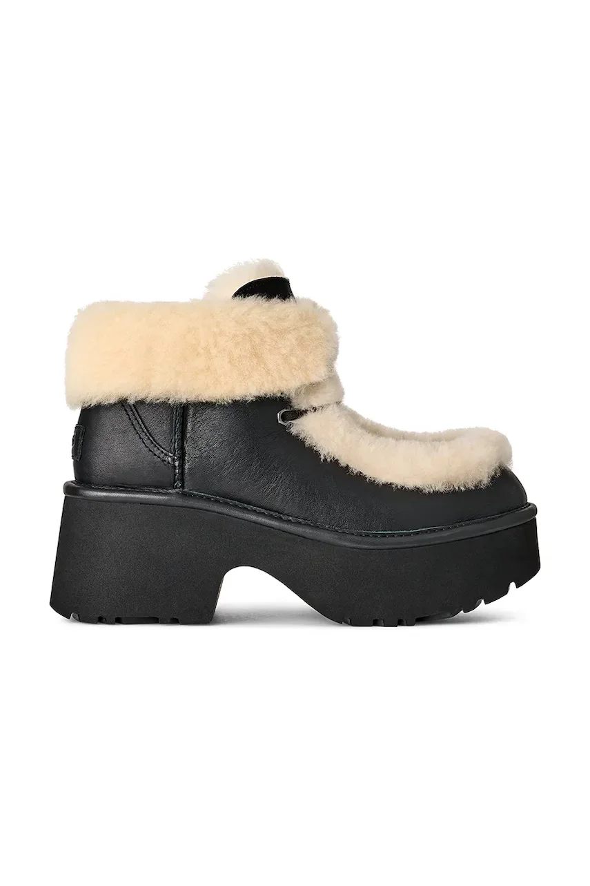 Ugg Кожени боти Esmee Leather Lace Up