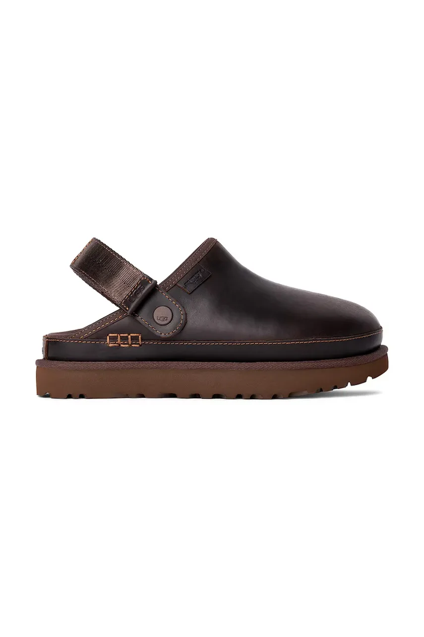 Ugg Кожени чехли Goldenstar Clog Lthr Regen