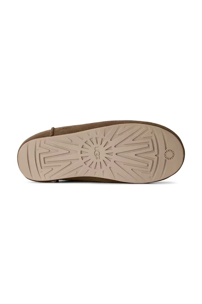 Ugg пантофи дамски от велур W Elea Slip-On кафяви 1171390.LBNZ