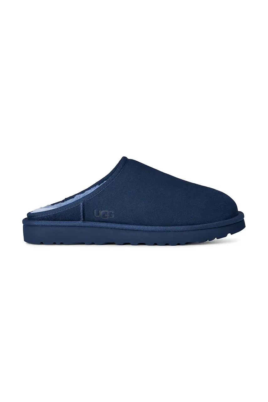 Ugg Велурени чехли Classic Slip-On