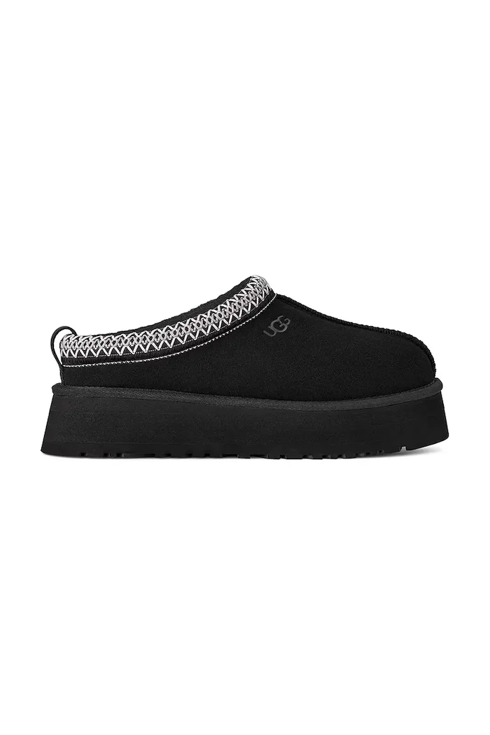 Ugg Велурени чехли Tazz II в черно 1174471.BLK