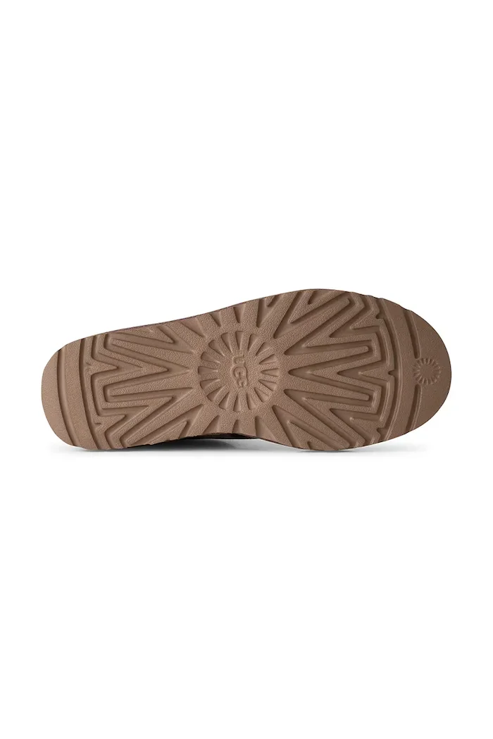 Ugg W Classic Ultra Mini Spotted апрески дамски от велур кафяви 1180623.CHE